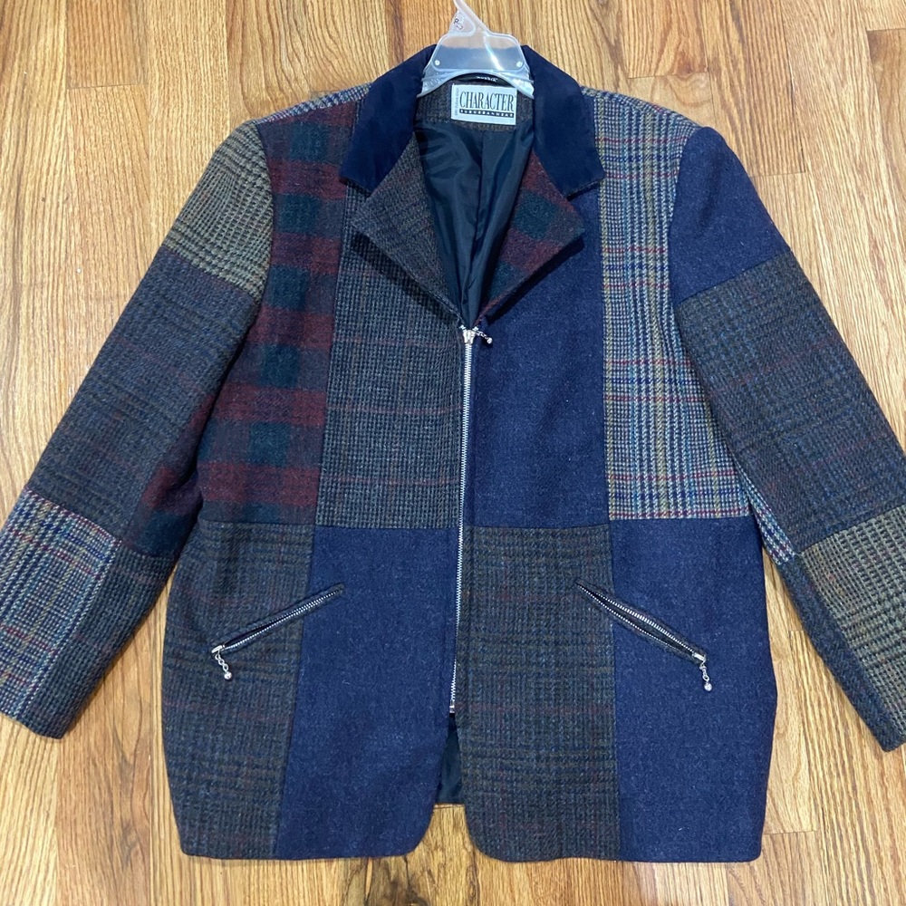 Character Suburban patchwork jacket